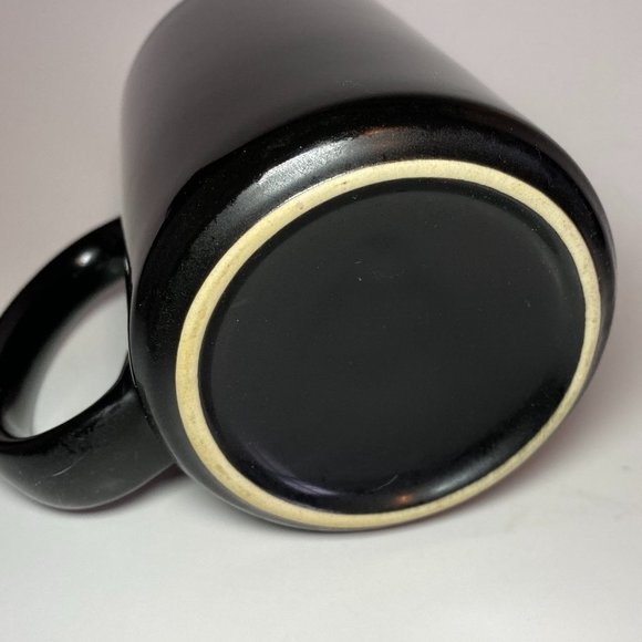 Medieval Times Dinner & Tournament Coffee Cup Mug Ceramic Black & Gold - Picture 6 of 6